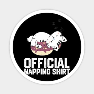 officiall napping shirt Magnet